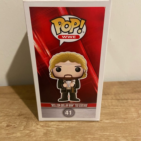 Funko Pop! WWE “Million Dollar Man” Ted Dibiase 41 FN81324. - Picture 4 of 4